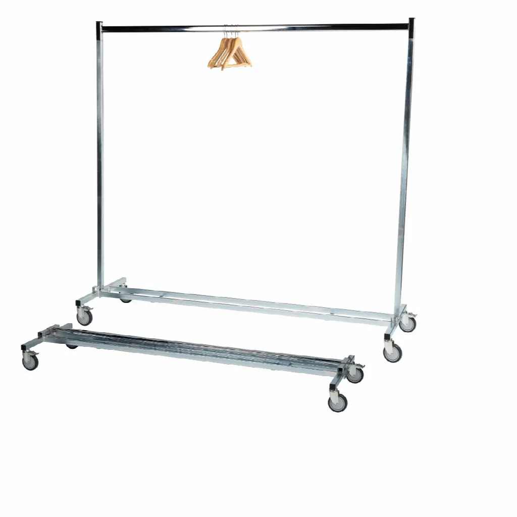 Portant mobile pliable