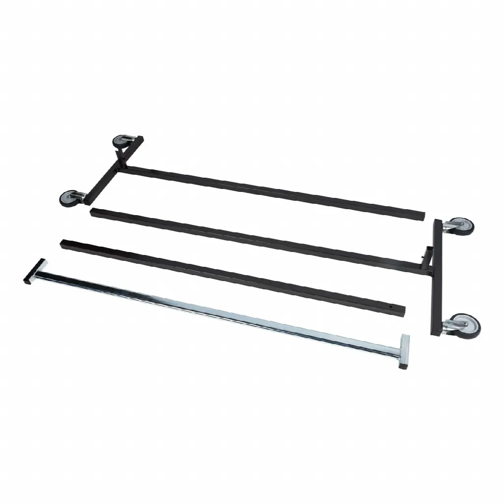 Narrow single coat rack