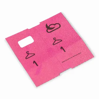 1000 numéros de vestiaire pré-imprimés, rose