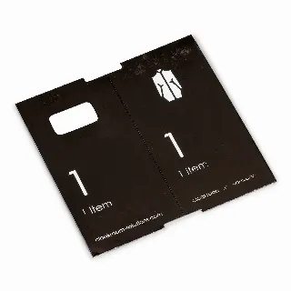 Numéros d’armoire de luxe, noirs et argentés, 1-500