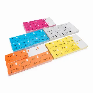 5 x 1000 numéros de vestiaire pré-imprimés. Offre spéciale : 4000 + 1000 gratuits !