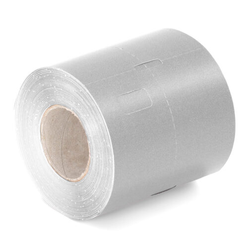 Coatcheck garderobe tickets, 14 rollen x 325 tickets, Zilver/Grijs