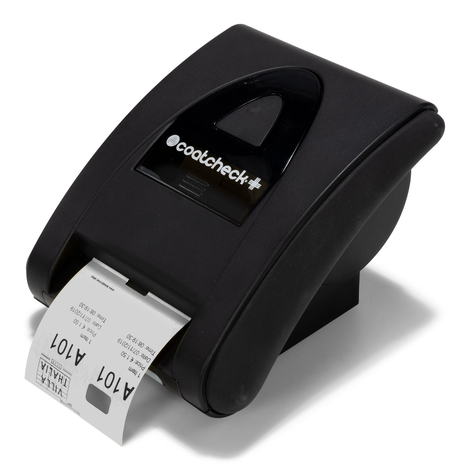 Tickets de vestiaire Coatcheck, 14 rouleaux x 325 tickets, Argent/Gris – Image 4