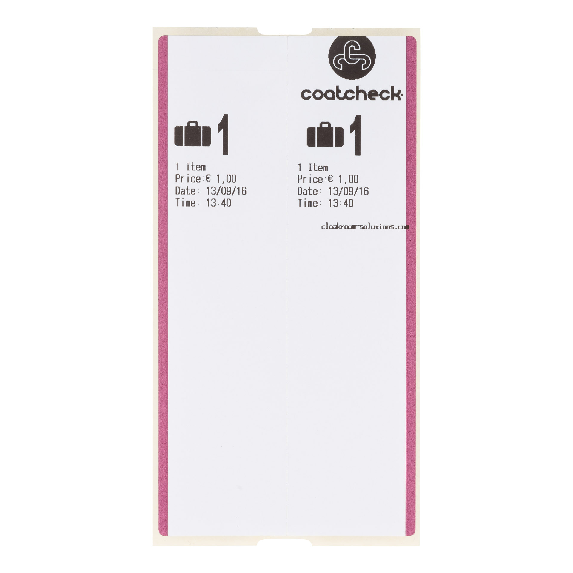 Coatcheck+ Imprimante de tickets avec clavier – Image 16