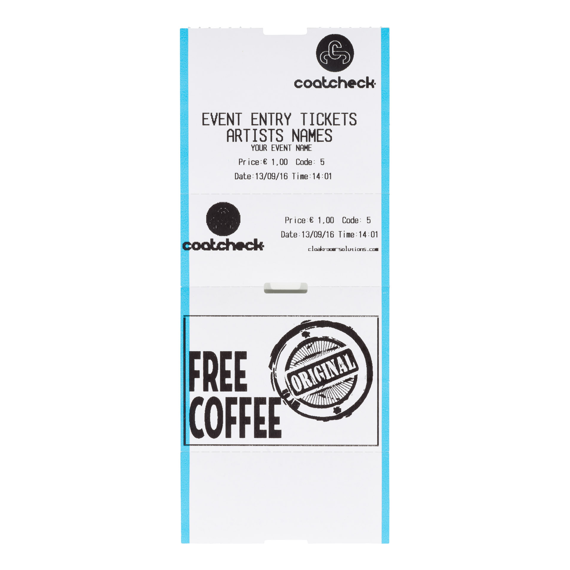 Coatcheck+ Imprimante de tickets avec clavier – Image 8