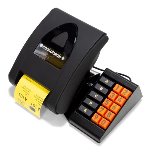 Coatcheck+ Imprimante de tickets avec clavier